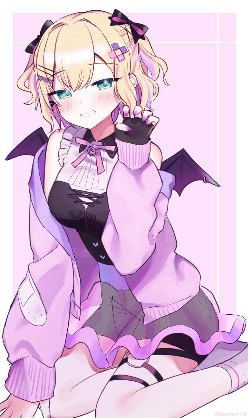 kurumi noah (vspo! and 1 more) drawn by asatsuki933