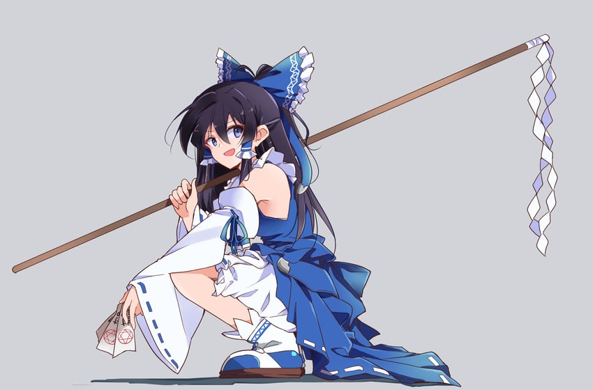hakurei reimu (touhou and 1 more) drawn by ichimura_kanata