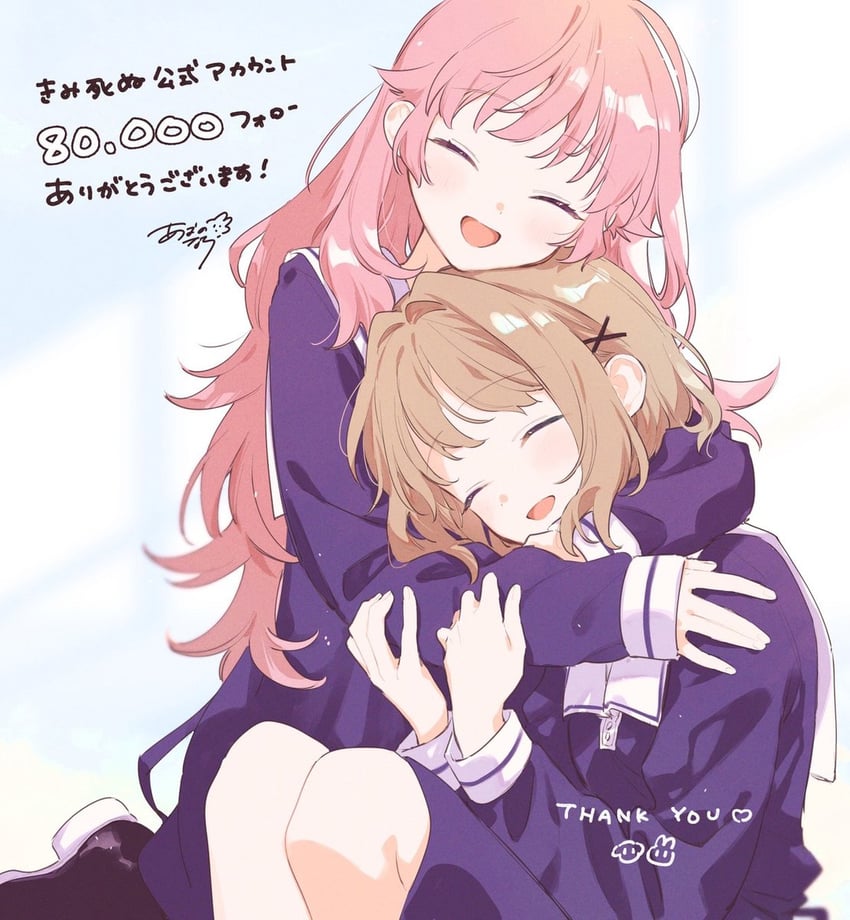 kagari mimi and totsuki shiina (kimi ga shinu made koi wo shitai) drawn by aono_nachi