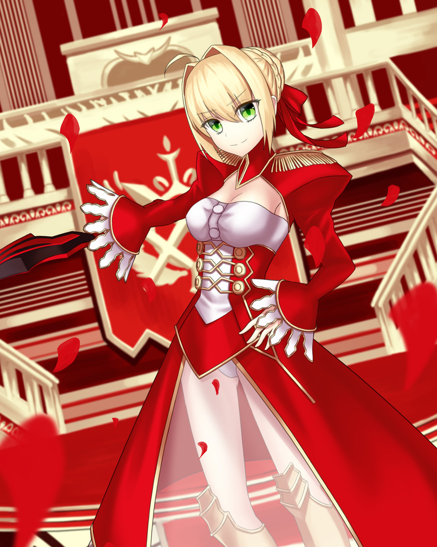 nero claudius (fate and 1 more) drawn by rei_(tyuusi)