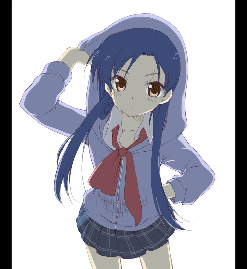 akiyama mio and kisaragi chihaya (idolmaster and 1 more) drawn by komi_zumiko