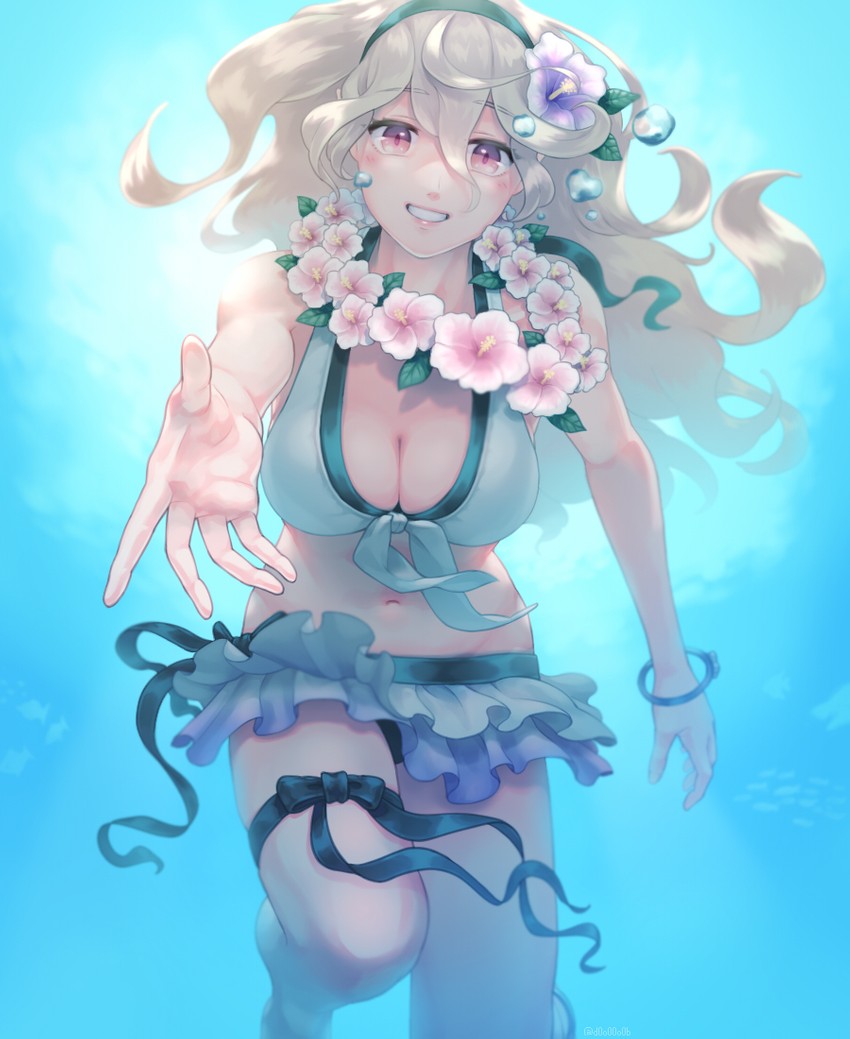 female corrin (fire emblem and 2 more) drawn by d0o00o0b