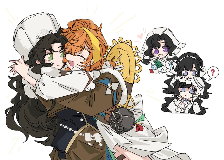 isolde, anjo nala, lopera, and moldir (reverse:1999) drawn by gelinzzz