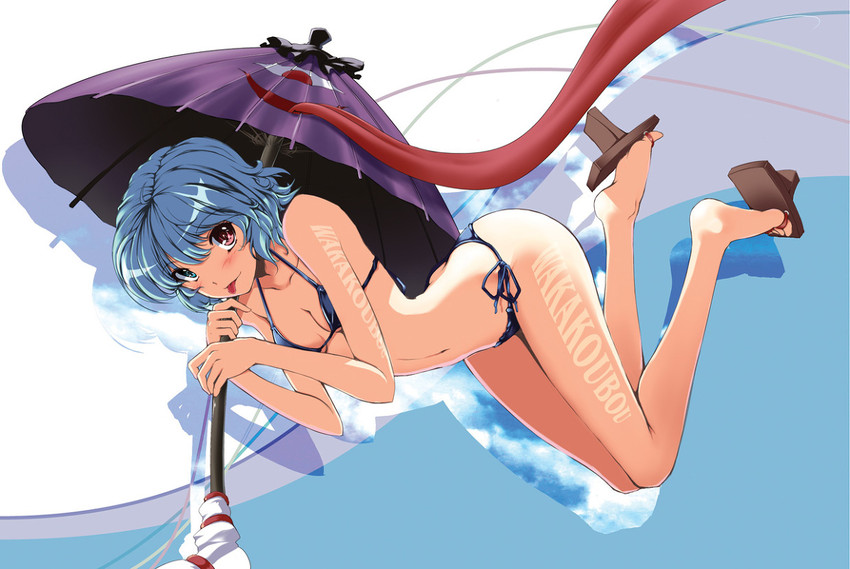 tatara kogasa (touhou) drawn by wakanita