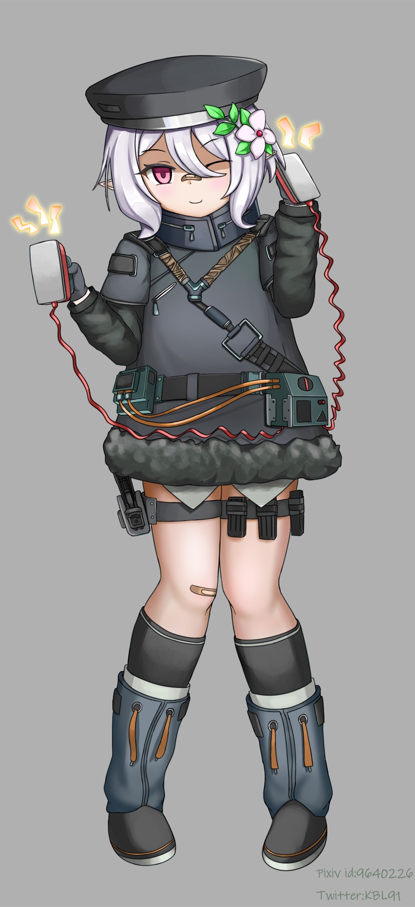 kokkoro and hs2000 (girls' frontline and 1 more) drawn by isssboy