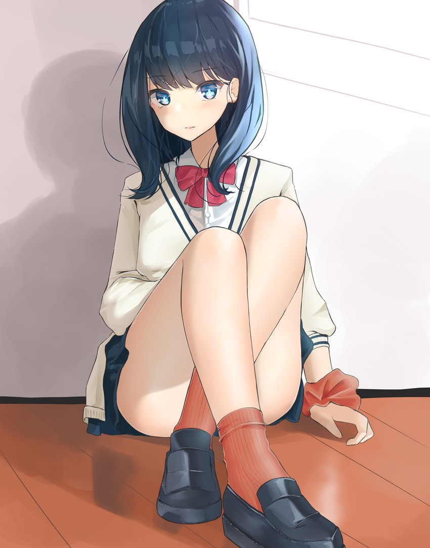 takarada rikka (gridman universe and 1 more) drawn by purumi