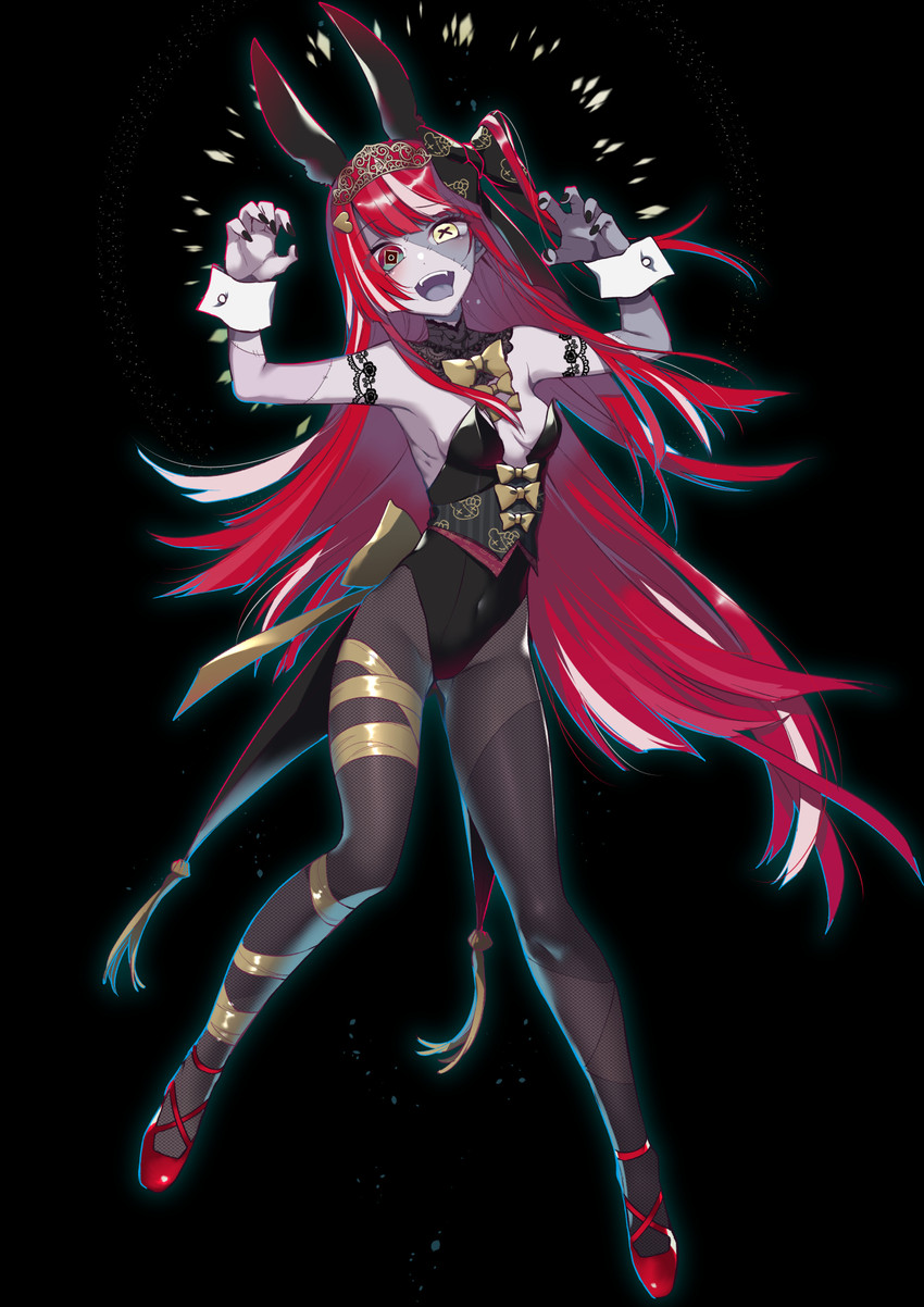 kureiji ollie (hololive and 1 more) drawn by pochi_(pochi-goya)