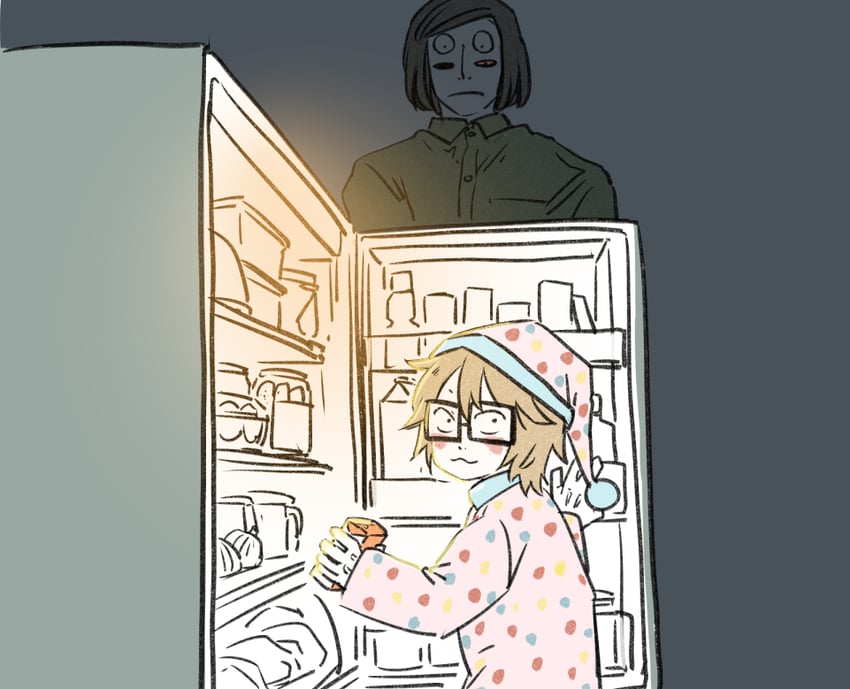 randal ivory and luther von ivory (randal's friends) drawn by tsukasa_(tsukasa_mimizuku)