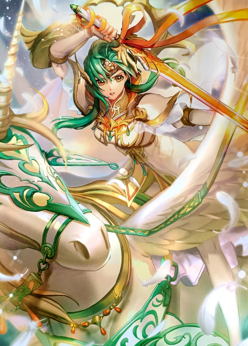 elincia ridell crimea (fire emblem and 3 more) drawn by aoji_(aoji-web)