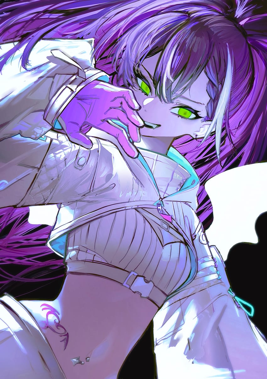 tokoyami towa (hololive) drawn by pungson_mori