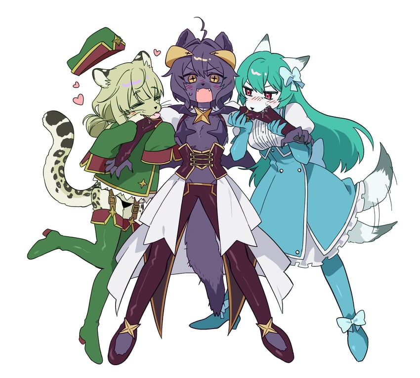 hiiragi utena, magia baiser, araga kiwi, minakami sayo, leoparde, and 1 more (mahou shoujo ni akogarete) drawn by 09_(ikmkmki)