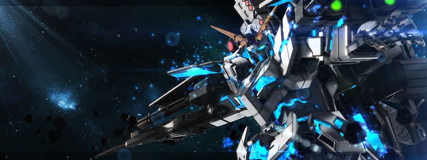 unicorn gundam and full armor unicorn gundam (gundam and 1 more) drawn by henry1025