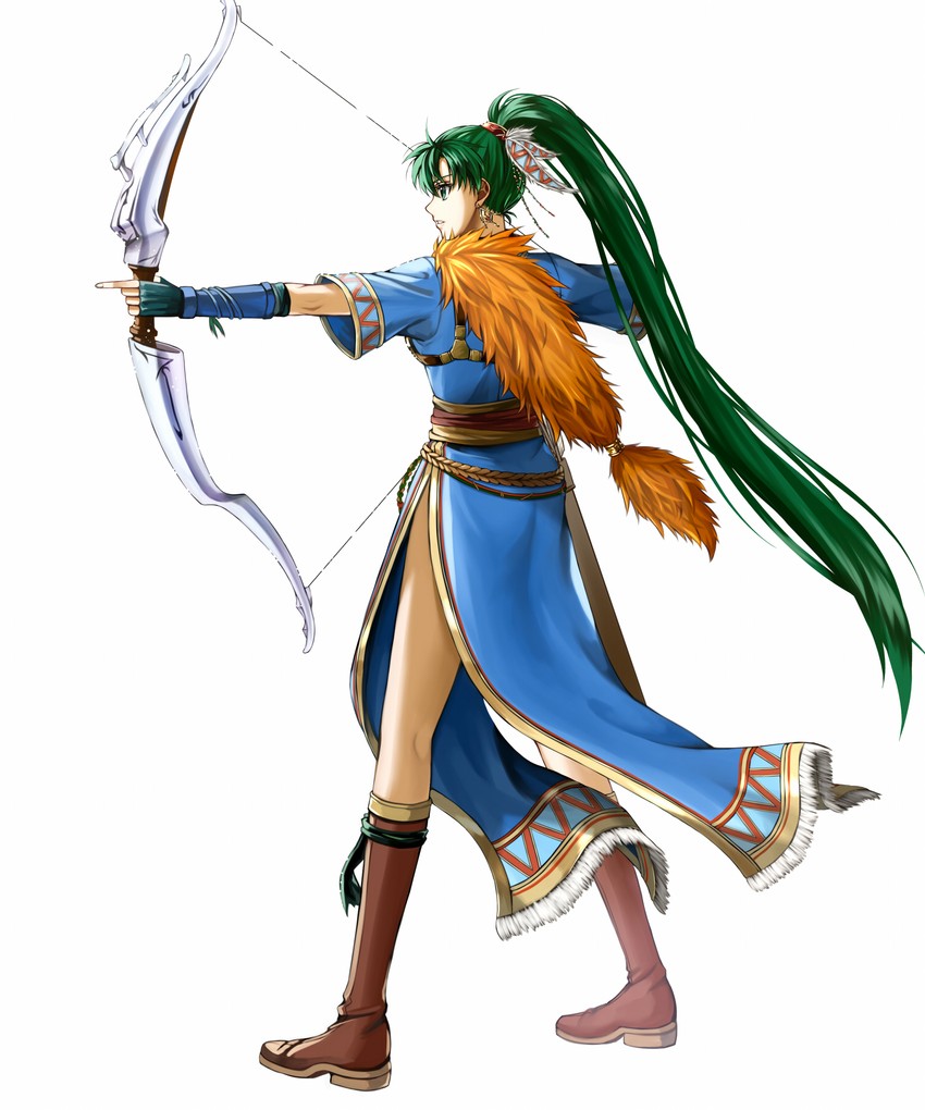lyn (fire emblem and 2 more) drawn by delsaber