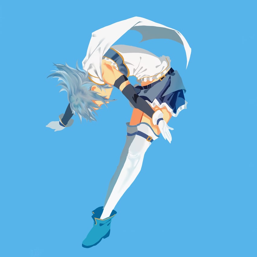 miki sayaka (mahou shoujo madoka magica) drawn by mata_mitta