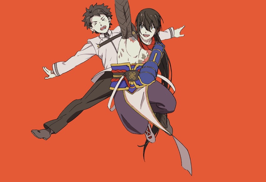 fujimaru ritsuka and yan qing (fate and 1 more) drawn by mi_(pic52pic)