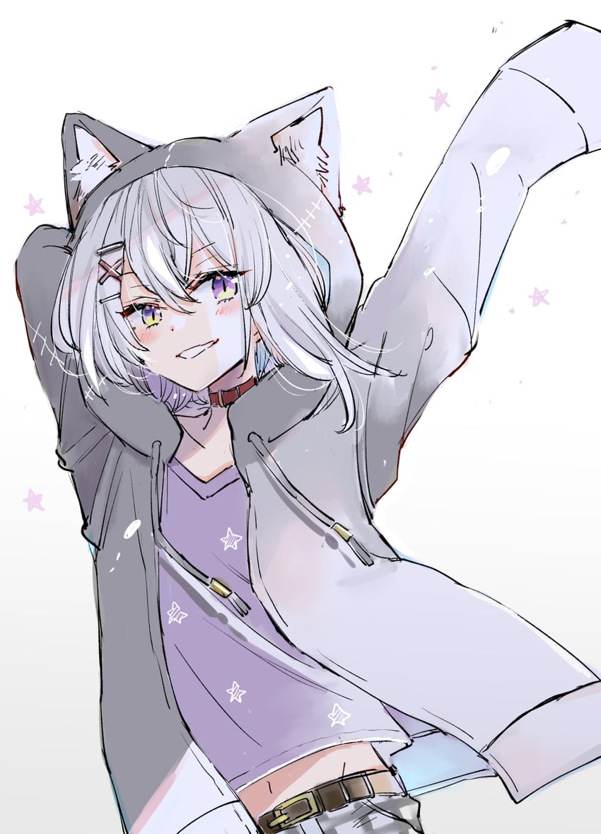 shiyano yukito (indie virtual youtuber) drawn by mito_(go!go!king!)