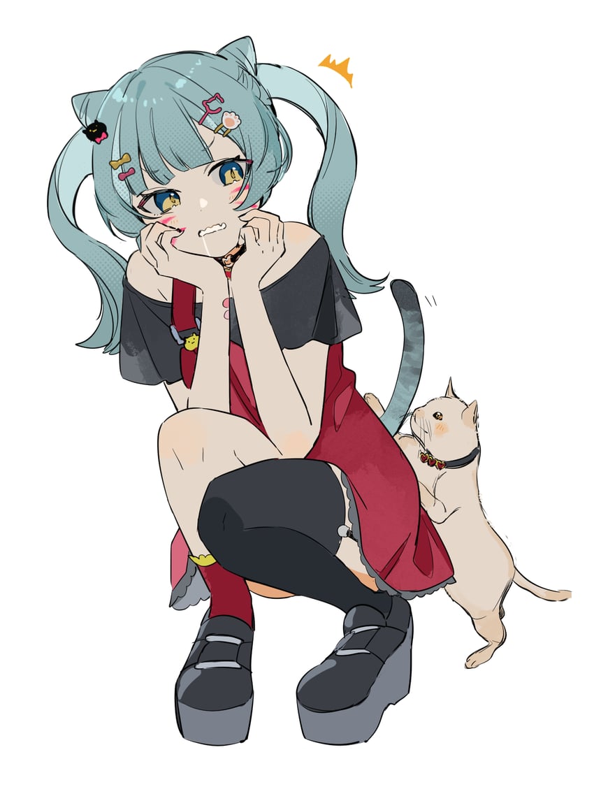 hatsune miku (vocaloid and 1 more) drawn by omutatsu