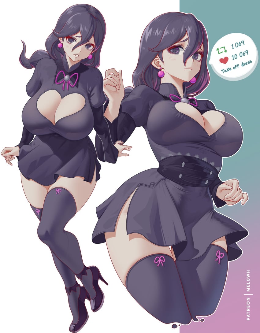 hex maniac (pokemon and 1 more) drawn by melowh
