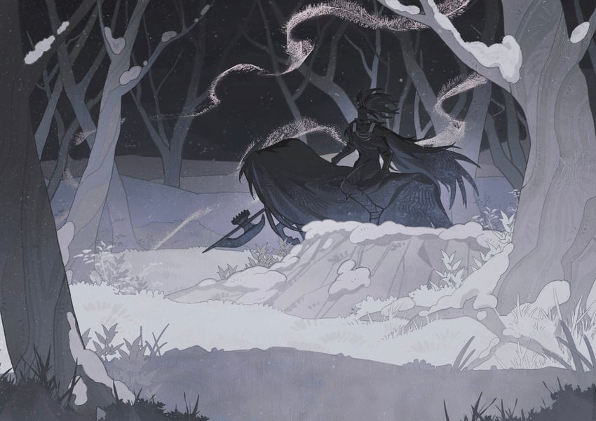 night's cavalry (elden ring) drawn by la_bo_chu_shi