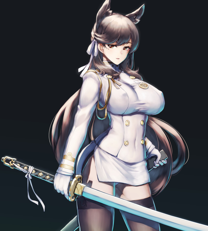 atago (azur lane) drawn by itaco