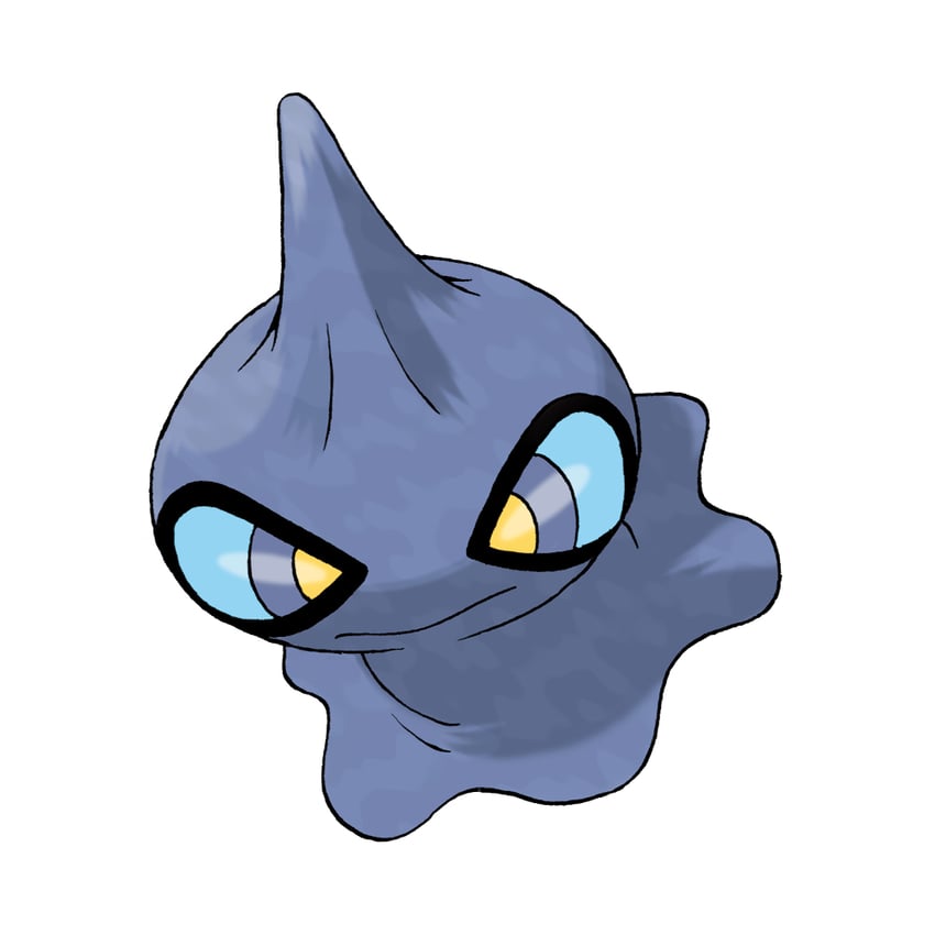 shuppet (pokemon and 1 more) drawn by sugimori_ken
