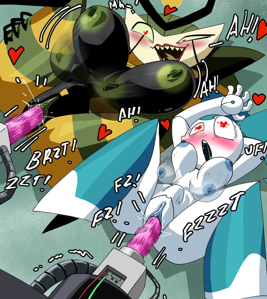 jenny wakeman and queen vexus (my life as a teenage robot) drawn by inker_comics