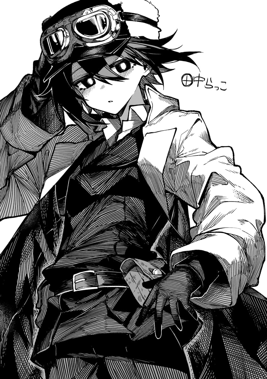 kino (kino no tabi) drawn by tanaka_rakko_(sea_tanaka1018)