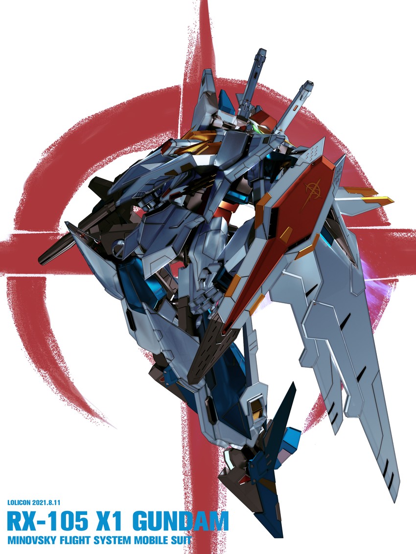 xi gundam (gundam and 1 more) drawn by lolicon_(lolicon42051636)