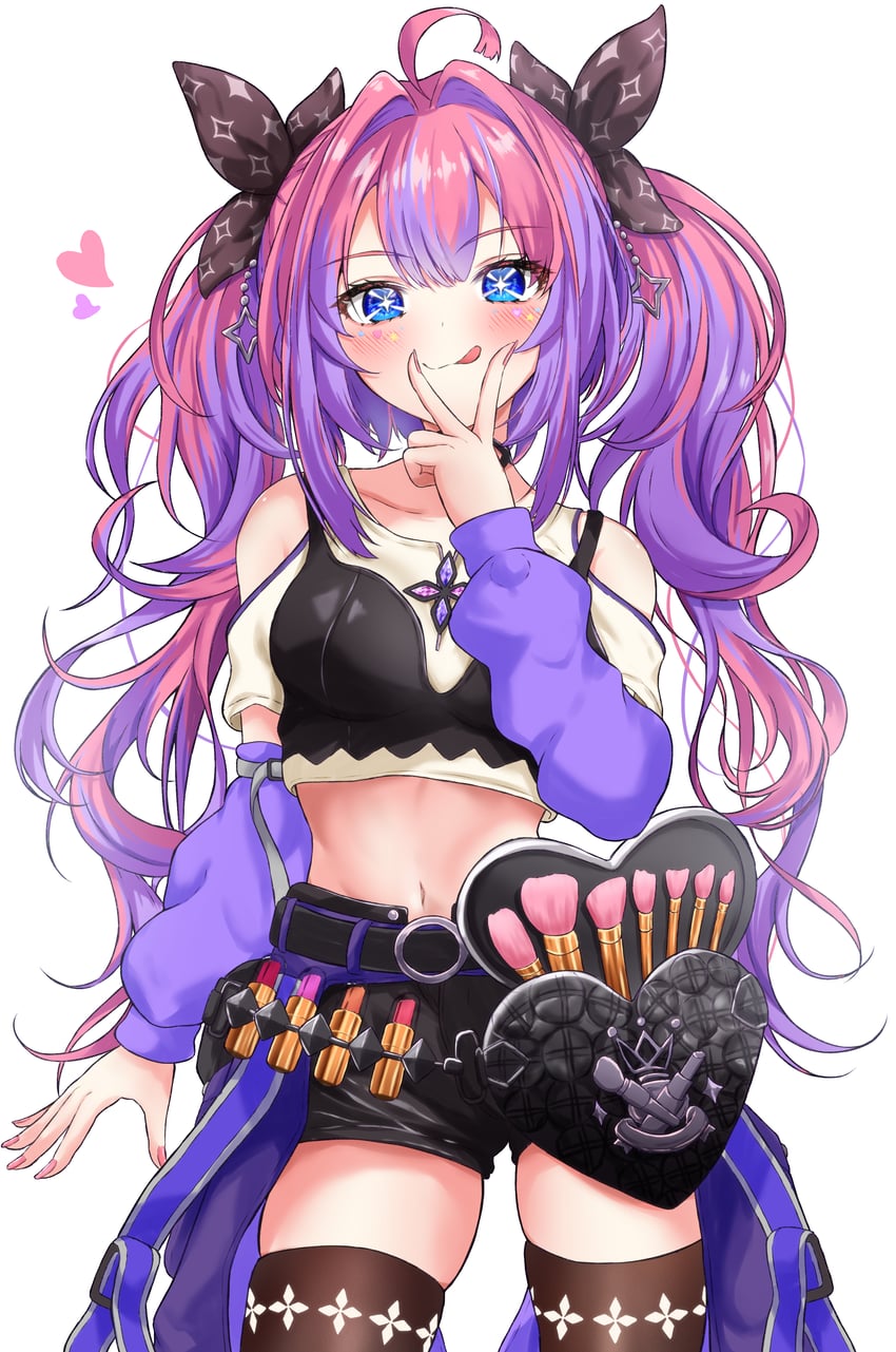 kikirara vivi (hololive and 1 more) drawn by rinkaa_(lovelive765pro2)