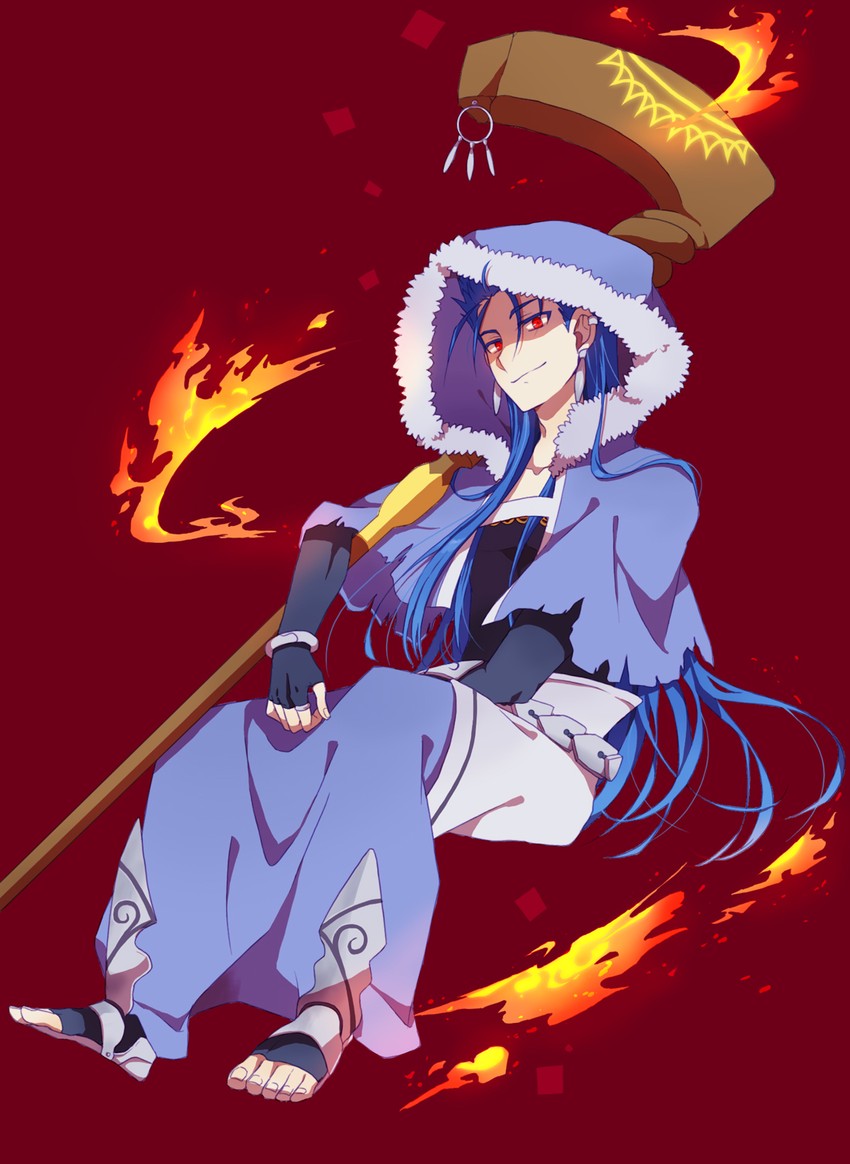 cu chulainn (fate and 1 more) drawn by kokiya