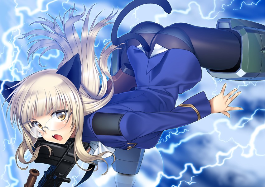 perrine h. clostermann (world witches series and 1 more) drawn by suzume_inui