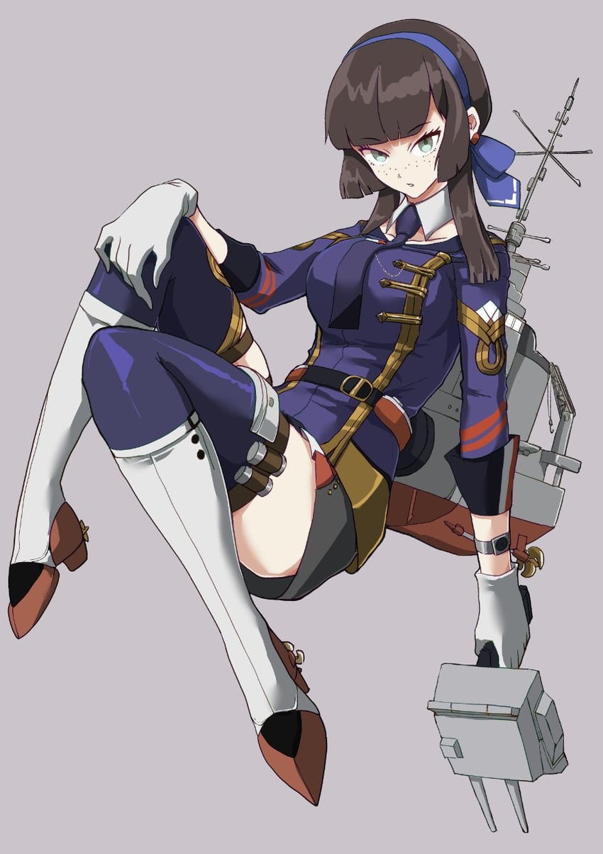mogador and mogador kai (kantai collection) drawn by boushi-ya