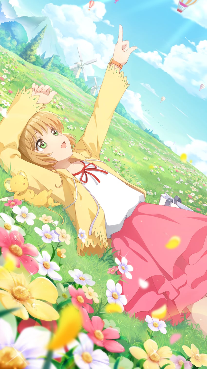 kinomoto sakura and kero (cardcaptor sakura and 1 more)