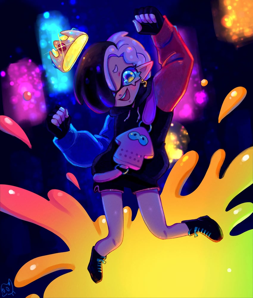 rin penrose (splatoon and 1 more) drawn by lucinda_grey