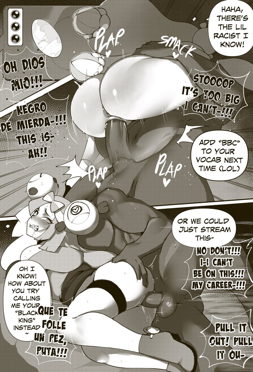 iono and raihan (pokemon and 2 more) drawn by nyantcha