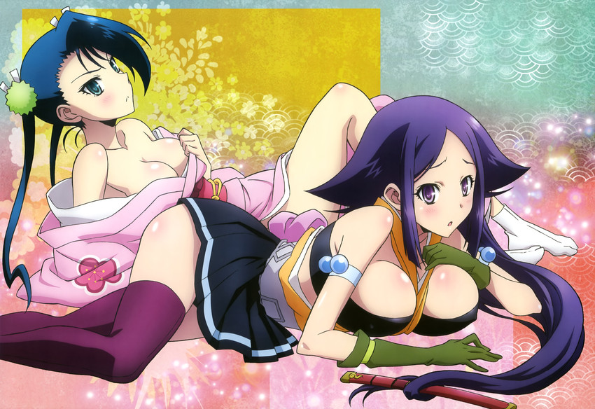 oharu and hibachi (nyantype and 1 more) drawn by yamashita_yoshimitsu
