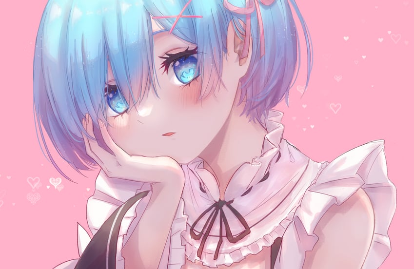 rem (re:zero kara hajimeru isekai seikatsu) drawn by rkt_(rkt_0202)