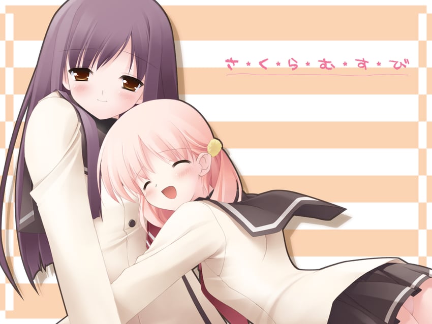 kiriyama sakura and sera karen (sakura musubi) drawn by gayarou