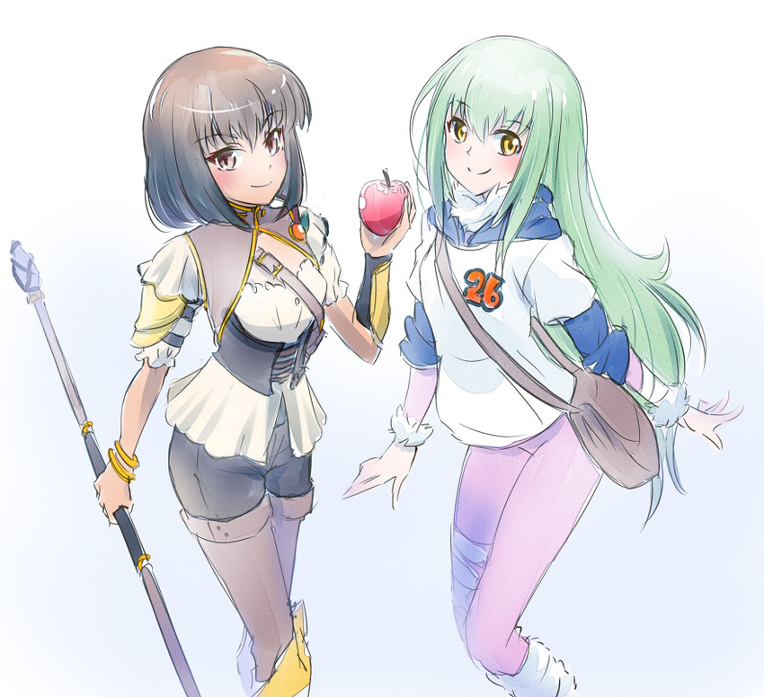 amber and laura bailey (rwby and 1 more) drawn by iesupa and mol