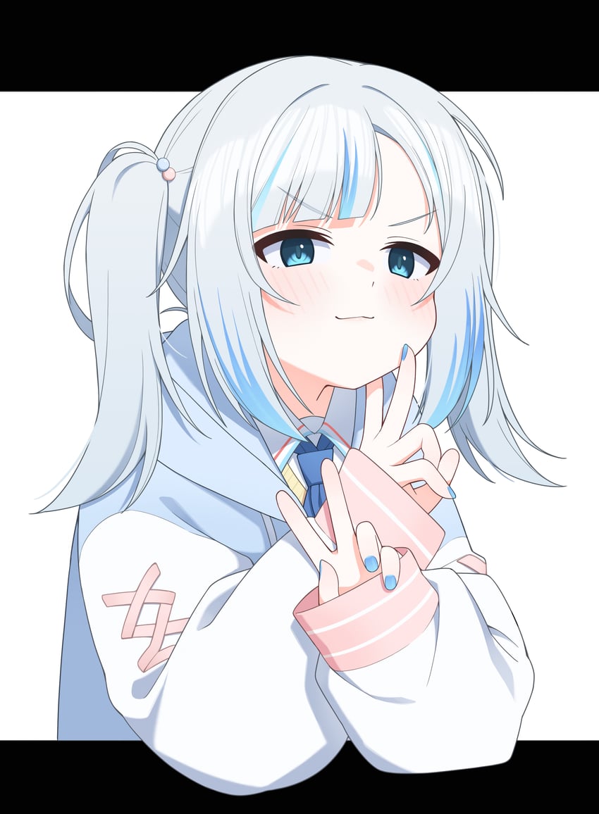 gawr gura (hololive and 1 more) drawn by ugaaaa1
