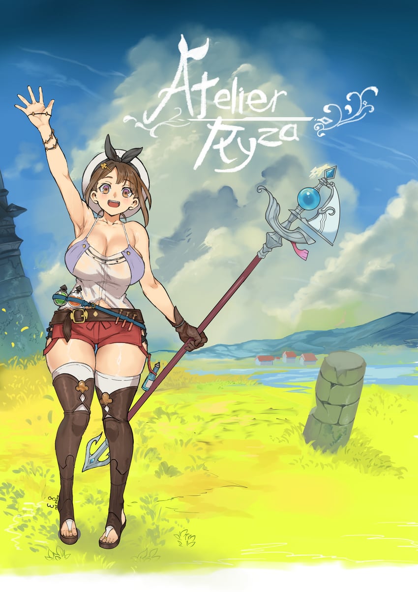 reisalin stout (atelier and 2 more) drawn by kaitsu_tokiyas