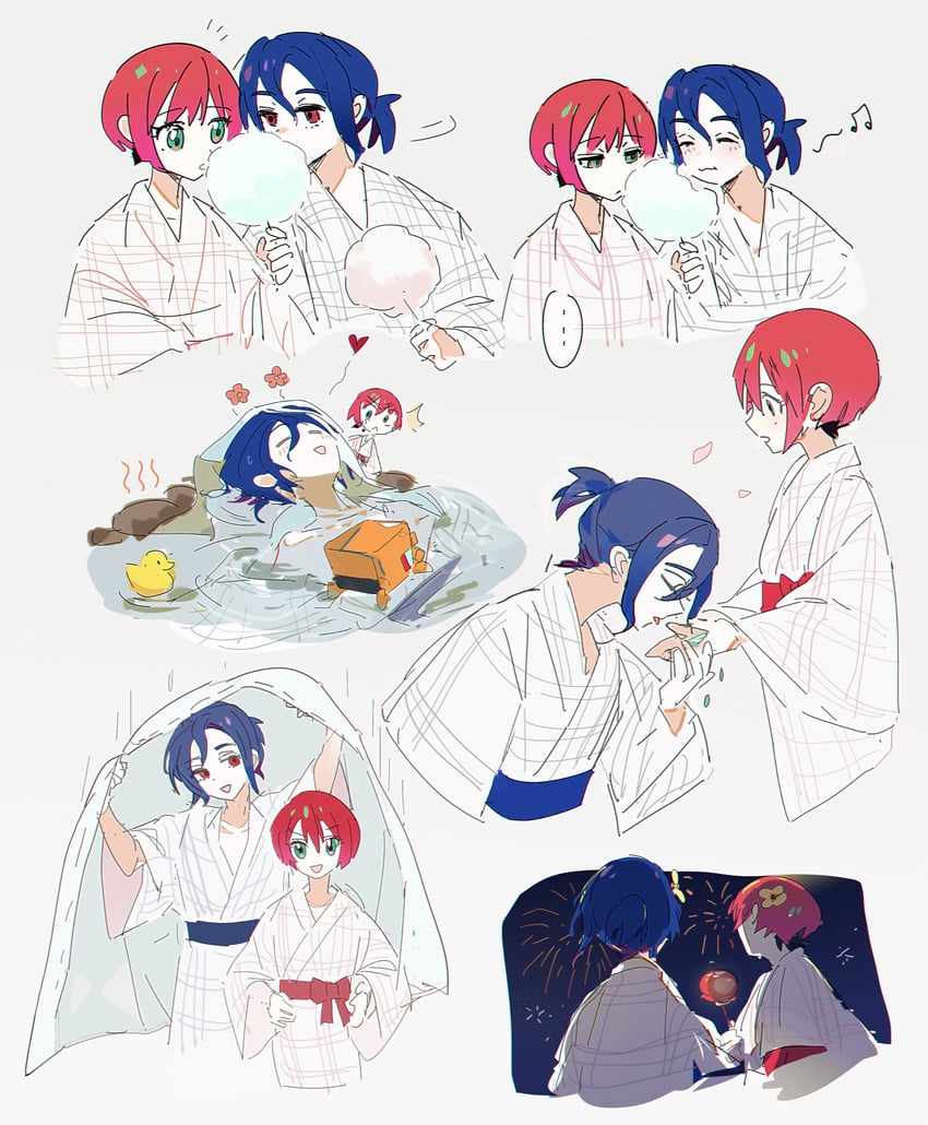 amate yuzuriha, shuji ito, and conch (gundam and 1 more) drawn by shirosaki20