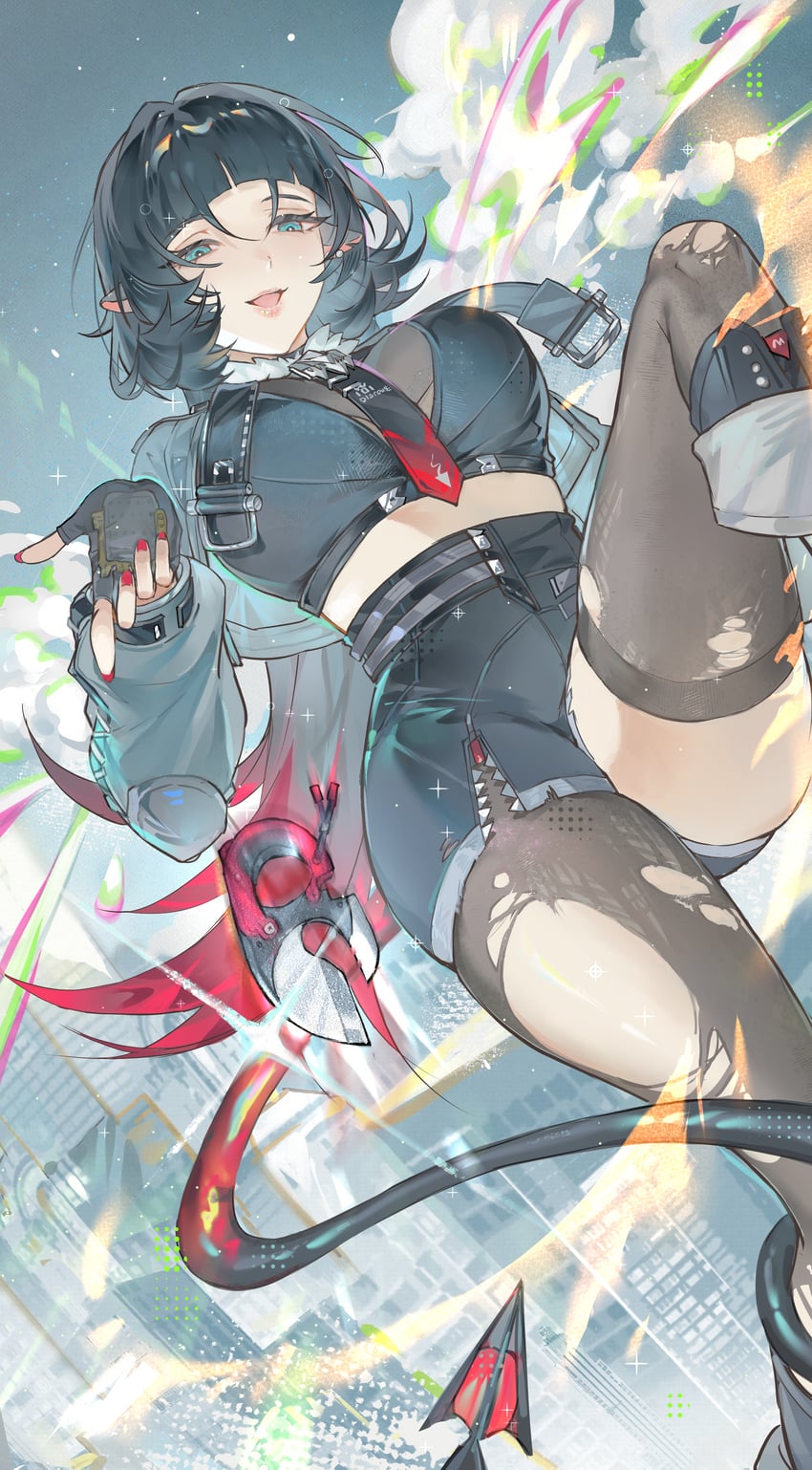jane doe (zenless zone zero) drawn by huang_huo_liaoyuan