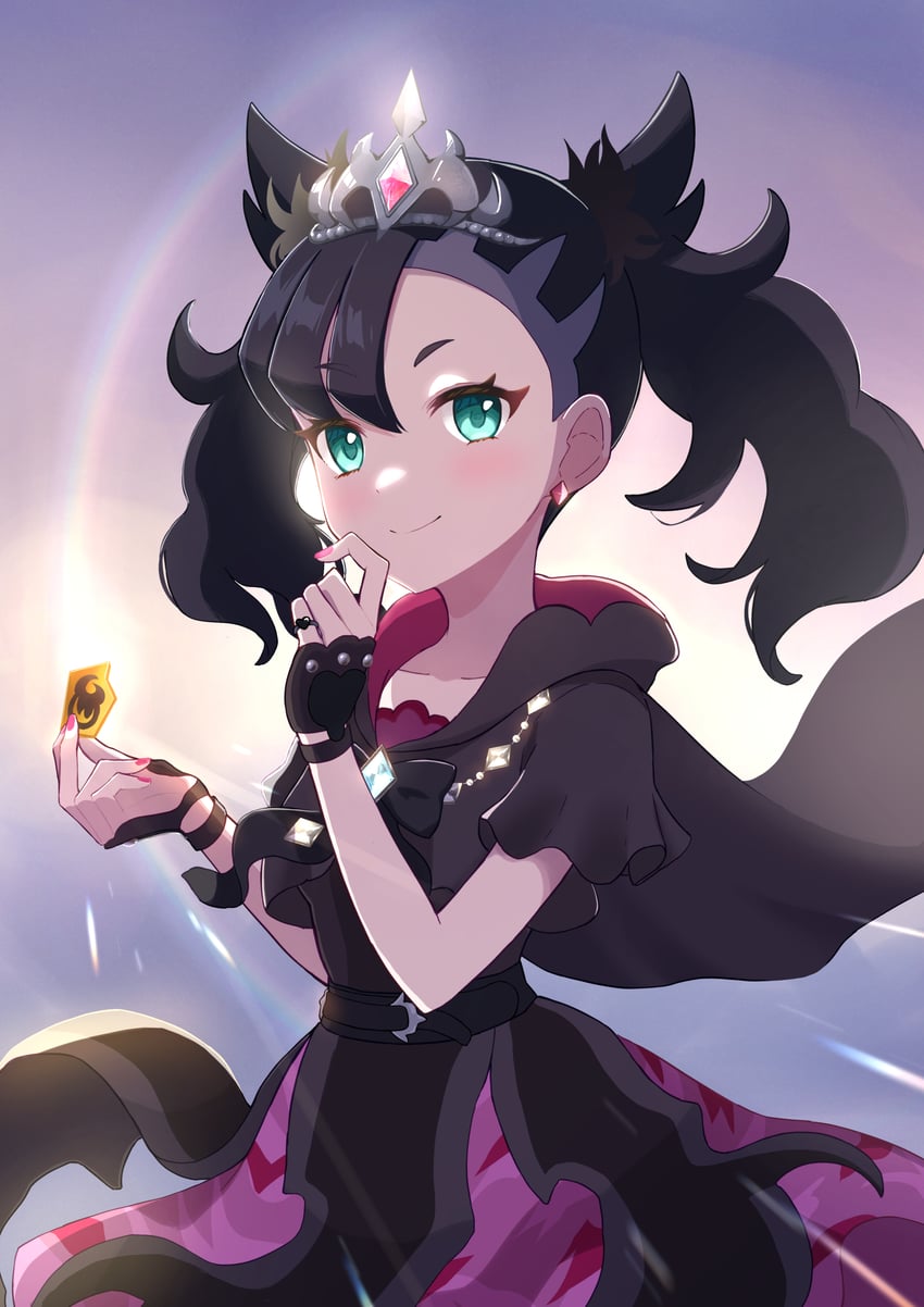 marnie (pokemon and 1 more) drawn by haru_(haruxxe)