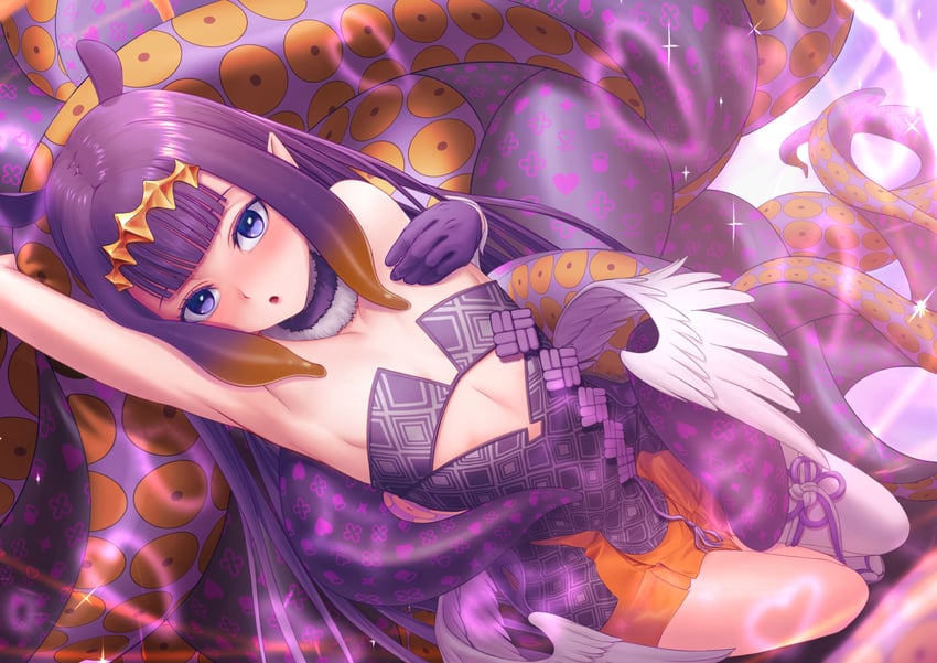 ninomae ina'nis (hololive and 1 more) drawn by sengo_tubasa