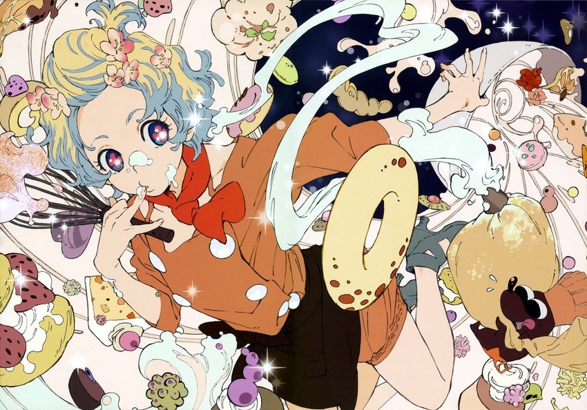 nia teppelin and boota (tengen toppa gurren lagann) drawn by nakamura_shouko