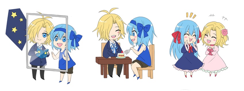 claire elford and noel levine (witch's heart) drawn by moon-realm