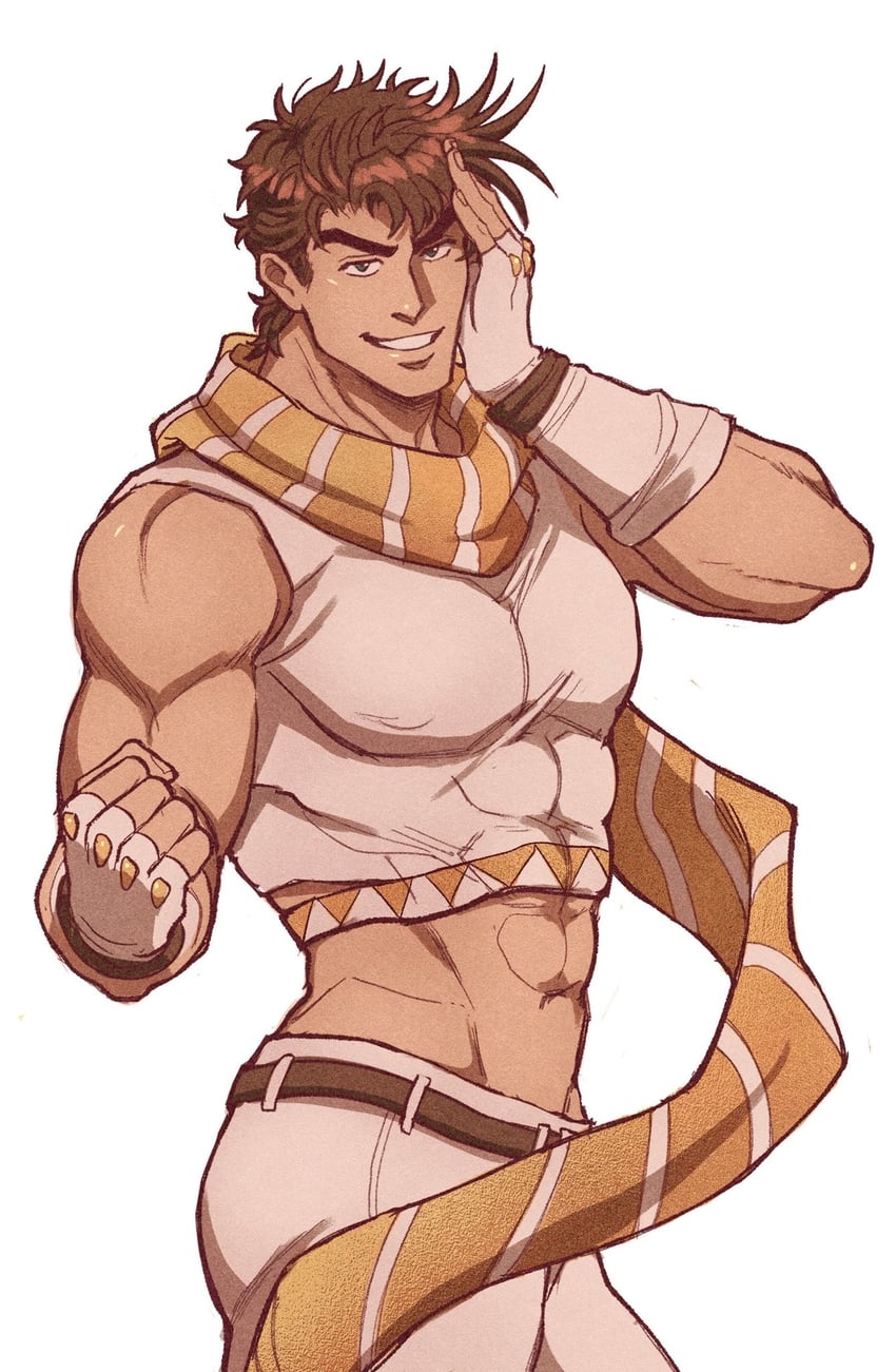 joseph joestar (jojo no kimyou na bouken and 1 more) drawn by catneylang