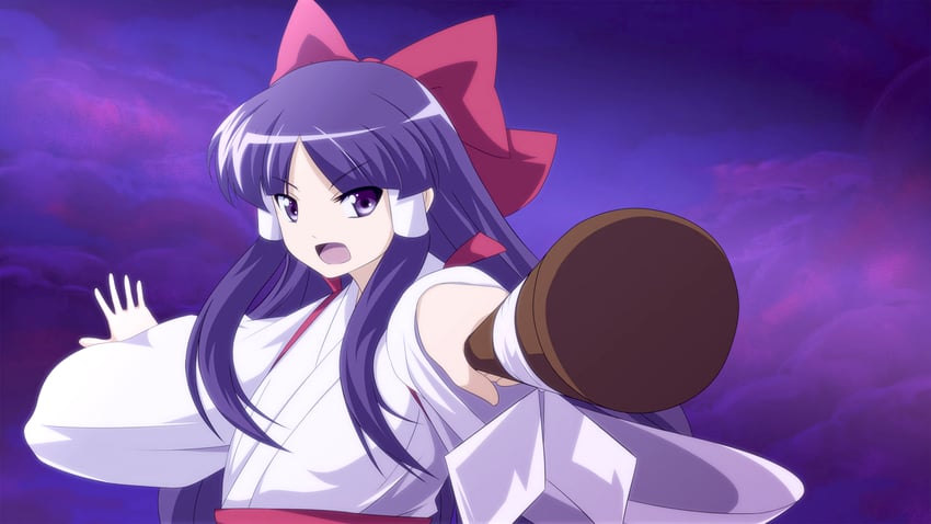 hakurei reimu (touhou and 1 more) drawn by inoshira