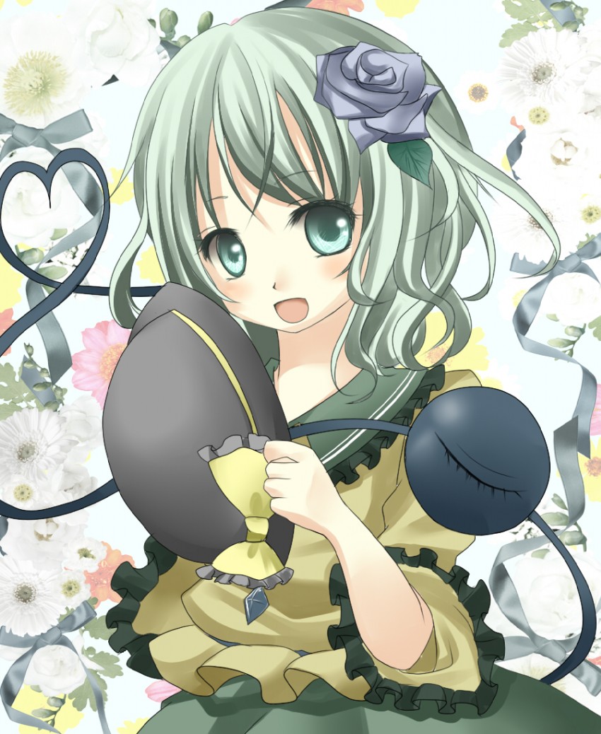 komeiji koishi (touhou) drawn by harukaruha